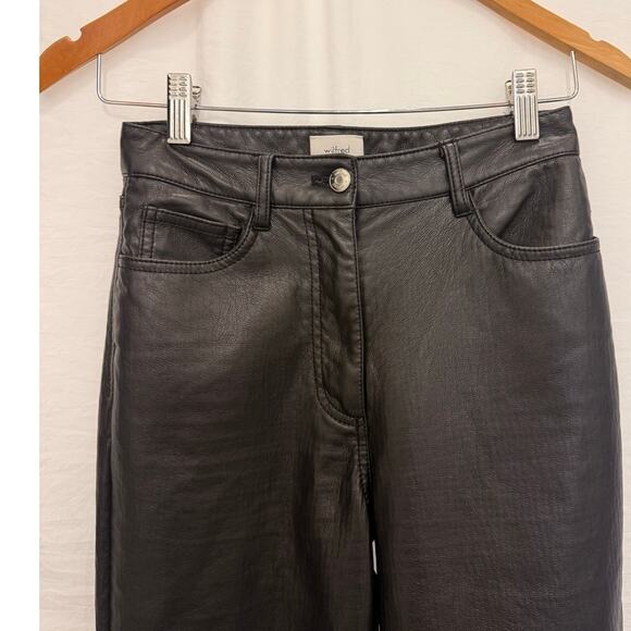 Wilfred The Melina Super High-Rise Pant US 0 Solid Minimalist Blogger Fav Famous - Picture 6 of 9